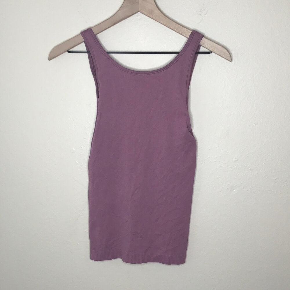 LULULEMON Seek Simplicity Tank 2 Ways Ribbed Plumful Dancercore Pilates Romantic